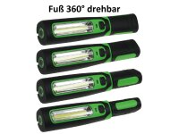 LED Stableuchte mit Akku "FlexiLED 300"LiIon Akku, Magnethalter, 3W, 270lm,IP44