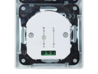 DELPHI Bewegungsmelder 160°, weiß LED geeignet,  250V~, Unterputz, 2-Draht