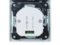 DELPHI Bewegungsmelder 160°, silberLED geeignet, 250V~, Unterputz, 2-Draht