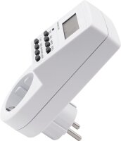 Digitale Zeitschaltuhr McPower AZ-62 2er-Pack, 10 Programme, 12/24Std Zyklus