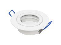 Einbauleuchten-Set McShine, 5xRahmen, 5xLED-Strahler,  GU10, 3W, 300 lm, IP44