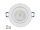 Einbauleuchten-Set McShine, 5xRahmen, 5xLED-Strahler,  GU10, 3W, 300 lm, IP44