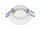 Einbauleuchten-Set McShine, 5xRahmen, 5xLED-Strahler,  GU10, 3W, 300 lm, IP44