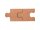 Topfuntersetzer, Puzzle, 2er Set, aus Kork, 20 cm