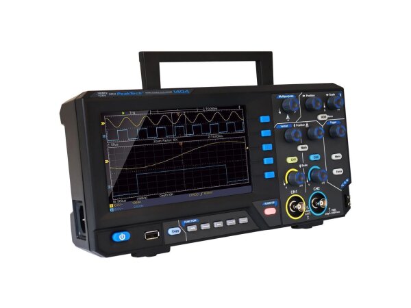 Digital Speicher- Oszilloskop PeakTech P1404, 100 MHz, 2CH, 500 MS/s