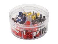 Aderendhülsen-Sortiment McPower, isoliert, 4-16mm², 100 Stück