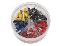 Aderendhülsen-Sortiment McPower, isoliert, 4-16mm², 100 Stück