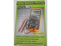 Digital-Multimeter "CTM-43 big" Volt, Amp., Ohm, autom. Messbereichswahl