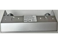 3-fach Steckdosenblock, silber 250V~/ 16A, Aufbaumontage