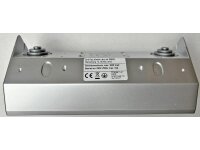 3-fach Steckdosenblock, silber 250V~/ 16A, Aufbaumontage