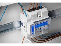 3-phasiger Stromzähler, 80A, MID, 3 Module, DIN TH-35mm