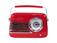 Tragbares Nostalgie Radio FREESOUND-VR40R mit Bluetooth,...