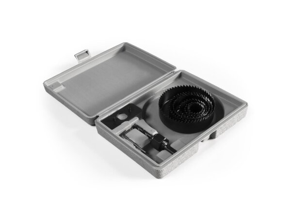 Lochsägen-Set McPower LSM-95 9-teilig, 25-89mm, inkl. Transportkoffer