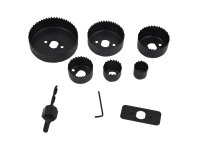 Lochsägen-Set McPower LSM-95 9-teilig, 25-89mm, inkl. Transportkoffer