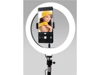 LED Ringleuchte für Smartphone,  Ø20 cm, 3...
