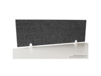 Clip für Trennwand imstande, weiß, 2er-Pack