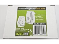 Funk-Klingel-Set "Pilota Porta" Klingeltaster + 230V-Empfänger
