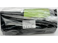 2-fach Steckdosenblock + 2x USB, schwarz 250V~/ 16A, Aufbaumontage, USB 3,1A