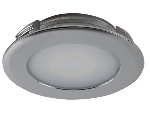 LED Einbaustrahler CASABLANCA chrom 2 Watt Warmweiss 3000...
