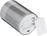 3er-Set LED-Echtwachs-Kerzen im Glas