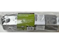 5-fach Steckdosenblock, silber 250V~/ 16A, Aufbaumontage