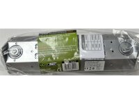 5-fach Steckdosenblock, silber 250V~/ 16A, Aufbaumontage