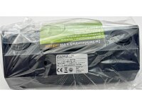 2-fach Steckdosenblock+ 2x USB,anthrazit 250V~/ 16A, Aufbaumontage, USB 3,1A