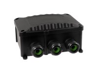 Abzweigdose McPower, IP68 - für Außen, 1 Ein- und 3 Ausgänge, 129x119x56mm