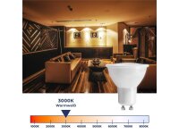 LED-Strahler McShine MS-60 GU10, 6W, 510lm, 3000K, warmweiß