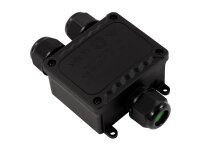 Abzweigdose McPower, IP68 - für Außen, 1 Ein- und 2 Ausgänge, Y-Version, 123x82x42mm