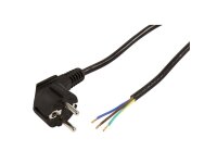 Schutzkontakt Netzkabel McPower mit blanken Enden, 3x...