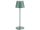 LED-Tischleuchte ROLF KERN „Club“ 38cm, Basaltgrau, Akku, dimmbar
