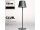 LED-Tischleuchte ROLF KERN „Club“ 38cm, Basaltgrau, Akku, dimmbar