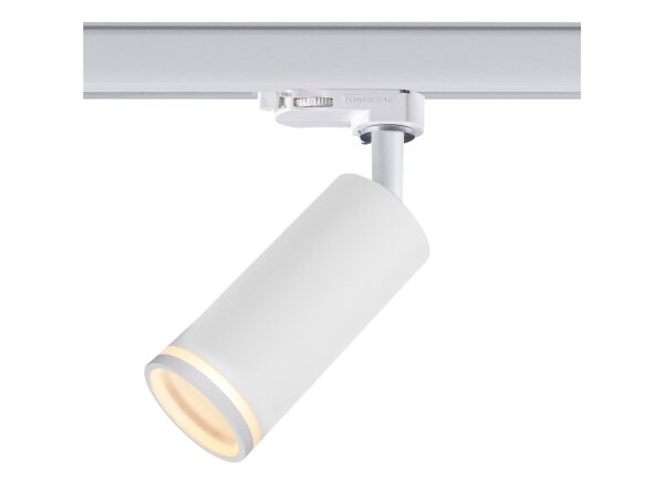 Strahler EINLICHT für Schienensystem MASTA RING GU10, ØxL 60x110mm, weiß