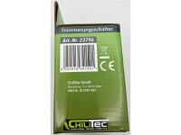 Dämmerungsschalter für Hutschiene 230V, 5m Kabel, externer Sensor IP65