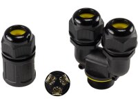 Kabelverbinder Y-Form, IP68, 230V Schraubanschluss, für Kabel Ø 6-11mm