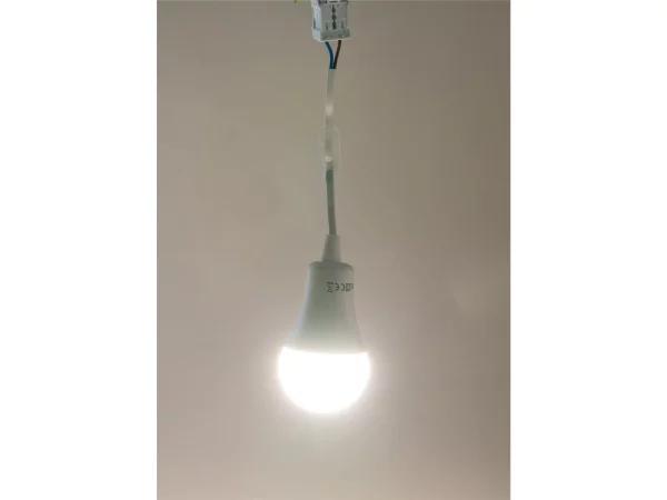 Baustellen-Leuchte A60 mit 15cm Kabel 12W, 1130lm, 4000K...