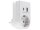 Zwischenstecker mit USB Duo-Ladegerät 230V/3680W, USB-A /USB-C 5,0V/3,4A