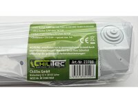 4-fach Steckdosenblock, USB-A+C, weiß 250V~/ 16A, Aufbaumontage, USB 3,1A, PD