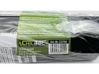 4-fach Steckdosenblock, USB-A+C, schwarz 250V~/ 16A, Aufbaumontage, USB 3,1A, PD