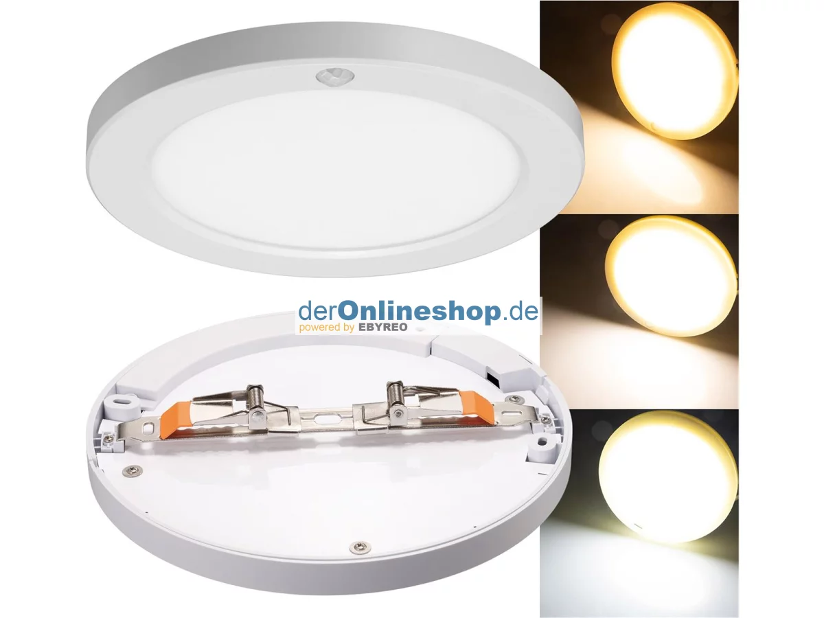 LED Deckenleuchte "BUTON" mit PIR-Sensor...