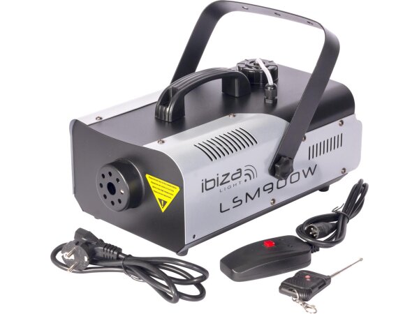 Nebelmaschine IBIZA LSM900W inkl. Fernbedienungen, 900W