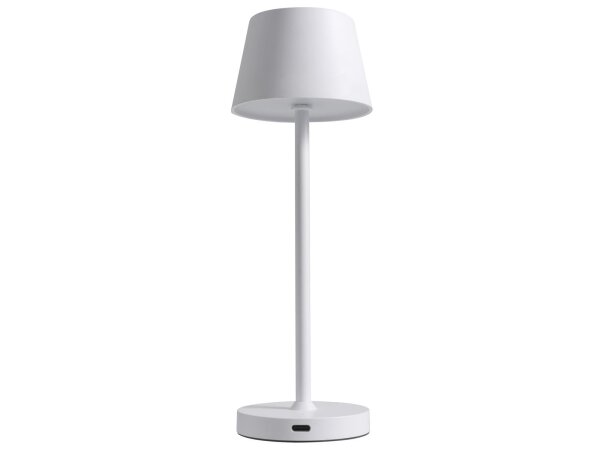 LED-Tischleuchte ROLF KERN „Club Nano“ 21cm, weiß, Akku, dimmbar